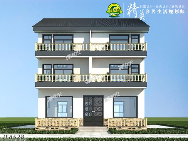 這款古色古香的現(xiàn)代別墅設(shè)計(jì)圖，非常有韻味