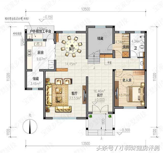 兩層農(nóng)村別墅最火設計圖戶型深度了解