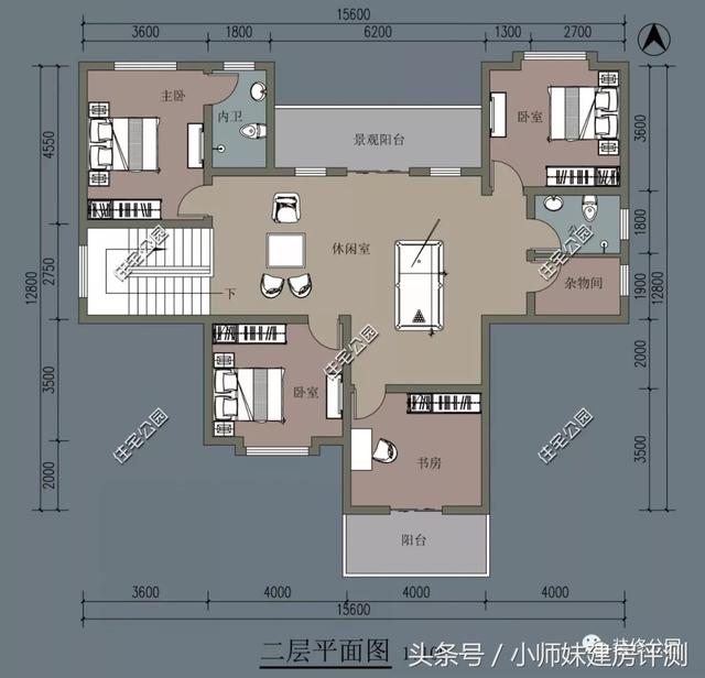 兩層農(nóng)村別墅最火設計圖戶型深度了解