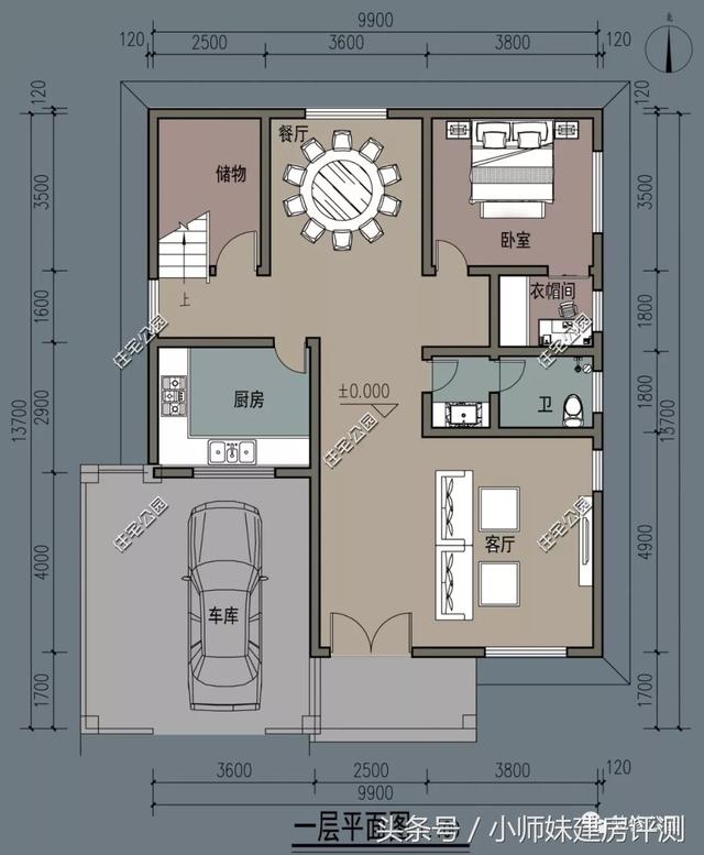 兩層農(nóng)村別墅最火設計圖戶型深度了解
