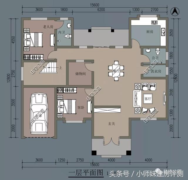 兩層農(nóng)村別墅最火設計圖戶型深度了解