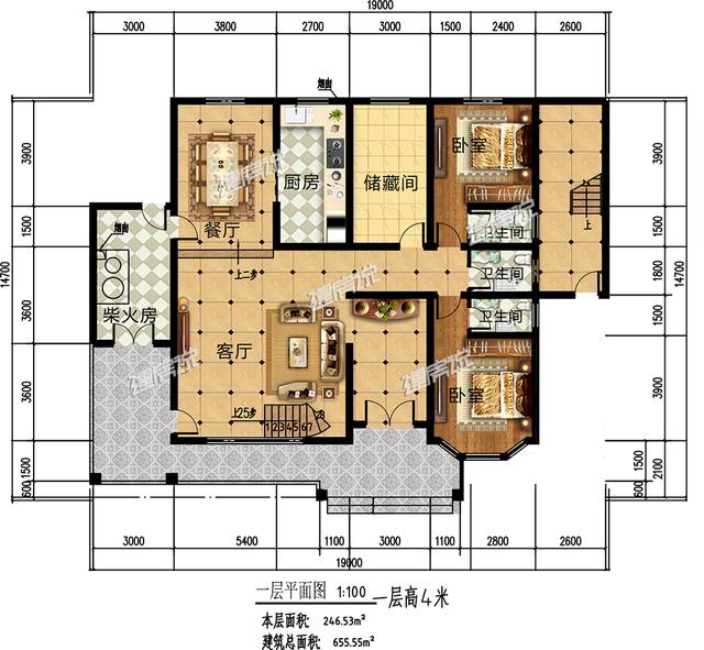 三層農(nóng)村自建房設(shè)計圖，外型精美，非常適合建在農(nóng)村