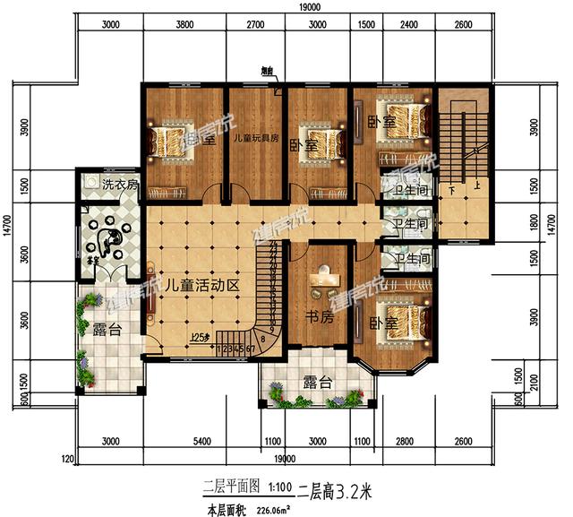 三層農(nóng)村自建房設(shè)計圖，外型精美，非常適合建在農(nóng)村