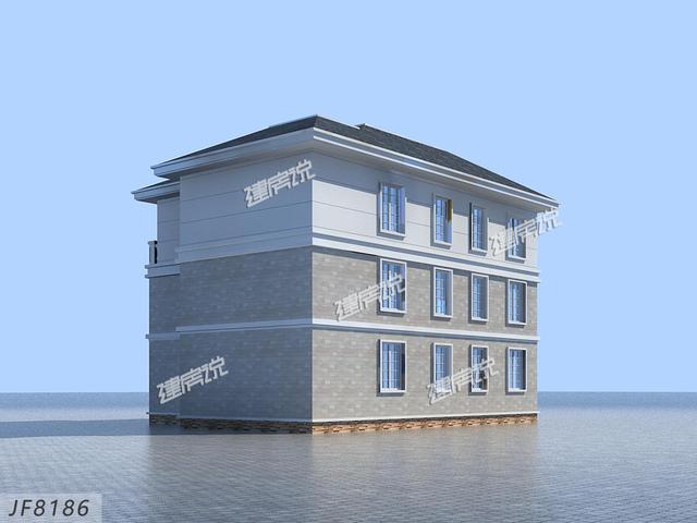 三層農(nóng)村自建房設(shè)計圖，外型精美，非常適合建在農(nóng)村