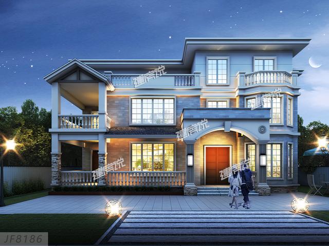 三層農(nóng)村自建房設(shè)計圖，外型精美，非常適合建在農(nóng)村