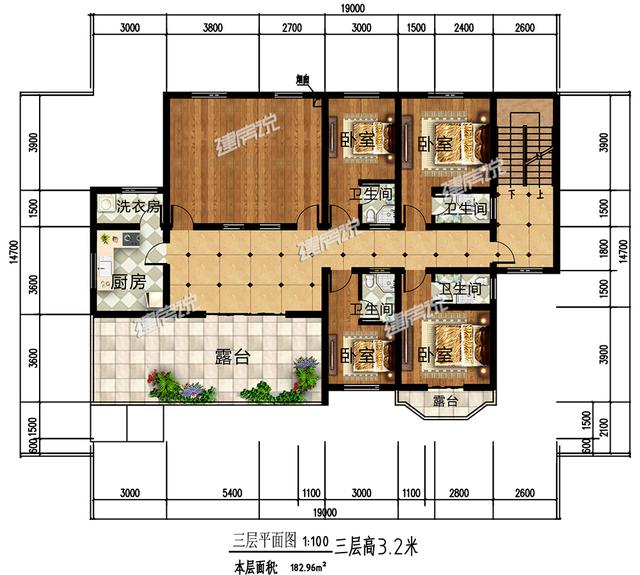 三層農(nóng)村自建房設(shè)計圖，外型精美，非常適合建在農(nóng)村