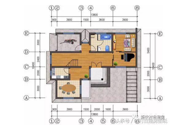 一款極具中國風(fēng)的別墅設(shè)計圖，還是古典的東方建筑最好看，最經(jīng)典