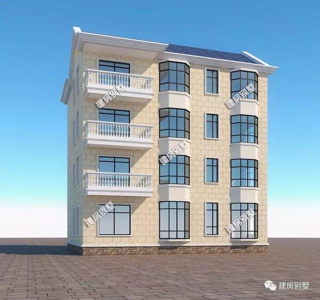 四層農(nóng)村別墅設(shè)計(jì)圖，可住多戶，功能強(qiáng)大很實(shí)用