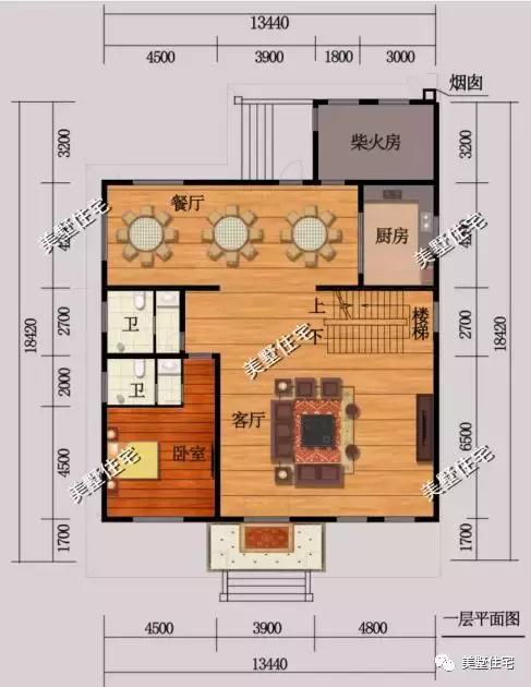 帶土灶的5個農(nóng)村自建房設(shè)計圖戶型，爸媽看了一定喜歡