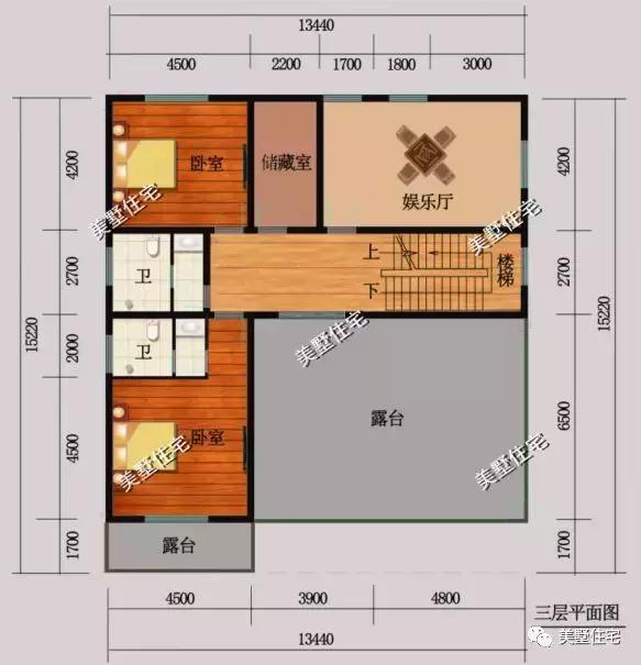 帶土灶的5個農(nóng)村自建房設(shè)計圖戶型，爸媽看了一定喜歡