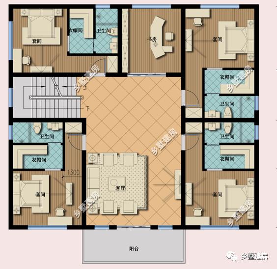 推薦一款定制的農(nóng)村自建房設(shè)計(jì)圖紙，外觀造型簡(jiǎn)約大氣，內(nèi)部功能設(shè)計(jì)齊全