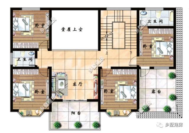 兩款別墅設(shè)計圖紙，兩層的精致，三層的大氣