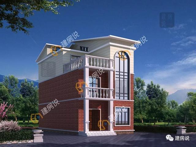 宅基地小不要緊，給大家推薦這款小面積自建房設(shè)計(jì)圖