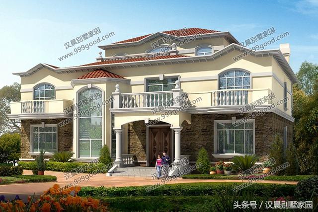 8套最新設(shè)計(jì)的農(nóng)村別墅圖紙，符合農(nóng)村自建房的傳統(tǒng)理念