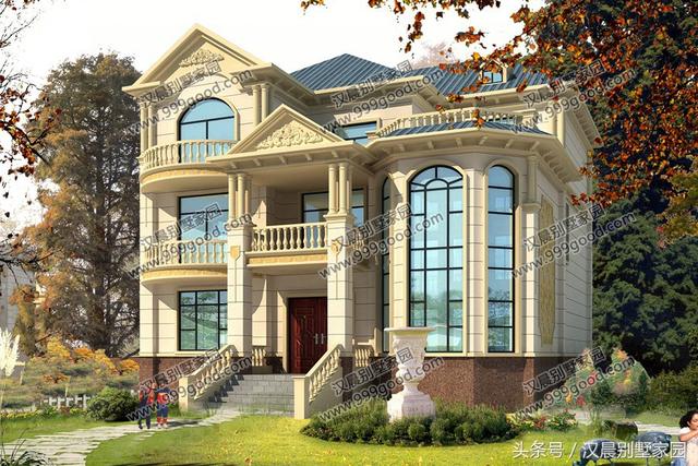 8套最新設(shè)計(jì)的農(nóng)村別墅圖紙，符合農(nóng)村自建房的傳統(tǒng)理念