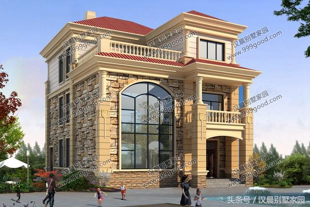 8套最新設(shè)計(jì)的農(nóng)村別墅圖紙，符合農(nóng)村自建房的傳統(tǒng)理念