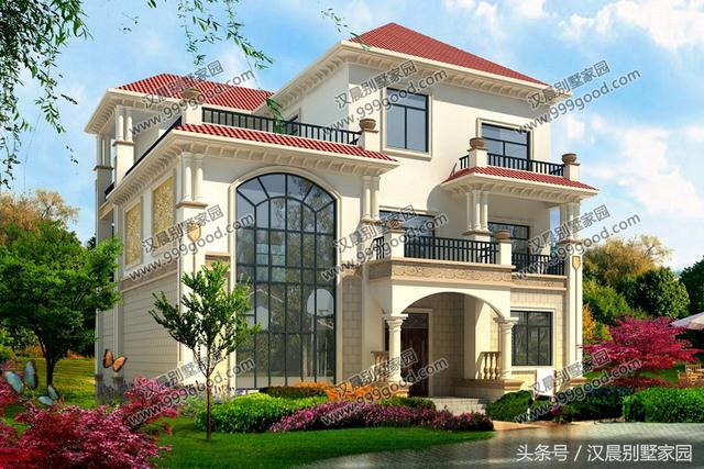 8套最新設(shè)計(jì)的農(nóng)村別墅圖紙，符合農(nóng)村自建房的傳統(tǒng)理念