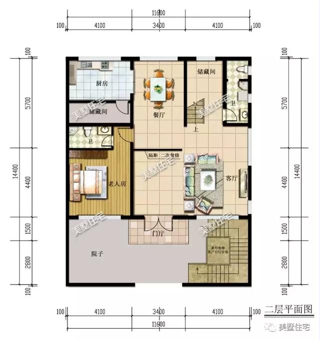 這幾款別墅設(shè)計(jì)圖戶型都是可出租的，有帶商鋪的，有可作民宿的，隨便建一棟，你也能成包租婆