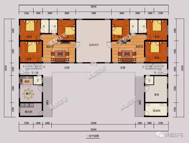 這幾款別墅設(shè)計(jì)圖戶型都是可出租的，有帶商鋪的，有可作民宿的，隨便建一棟，你也能成包租婆