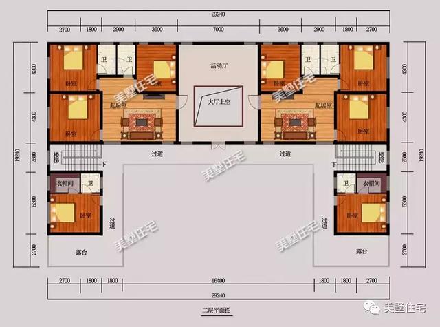 這幾款別墅設(shè)計(jì)圖戶型都是可出租的，有帶商鋪的，有可作民宿的，隨便建一棟，你也能成包租婆