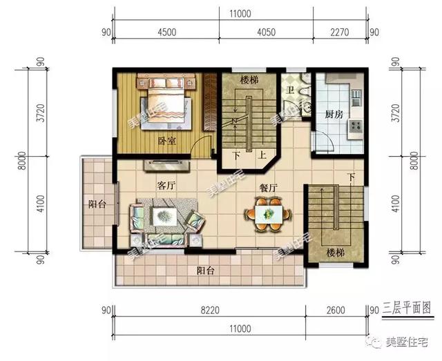 這幾款別墅設(shè)計(jì)圖戶型都是可出租的，有帶商鋪的，有可作民宿的，隨便建一棟，你也能成包租婆