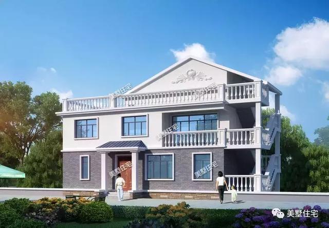 這幾款別墅設(shè)計(jì)圖戶型都是可出租的，有帶商鋪的，有可作民宿的，隨便建一棟，你也能成包租婆