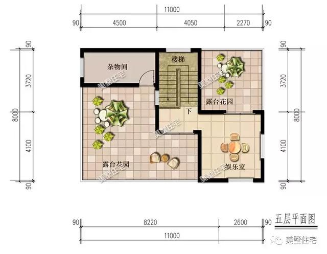 這幾款別墅設(shè)計(jì)圖戶型都是可出租的，有帶商鋪的，有可作民宿的，隨便建一棟，你也能成包租婆