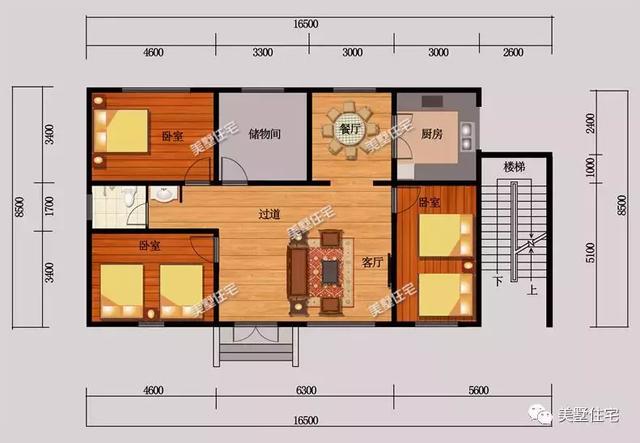 這幾款別墅設(shè)計(jì)圖戶型都是可出租的，有帶商鋪的，有可作民宿的，隨便建一棟，你也能成包租婆