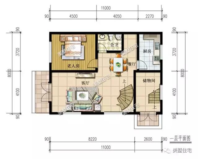 這幾款別墅設(shè)計(jì)圖戶型都是可出租的，有帶商鋪的，有可作民宿的，隨便建一棟，你也能成包租婆