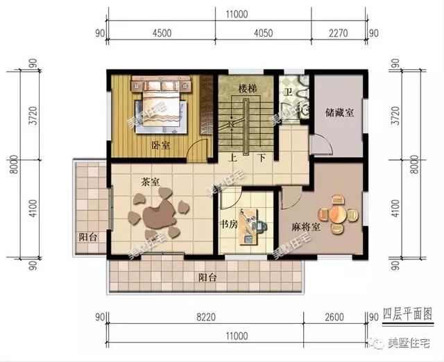 這幾款別墅設(shè)計(jì)圖戶型都是可出租的，有帶商鋪的，有可作民宿的，隨便建一棟，你也能成包租婆