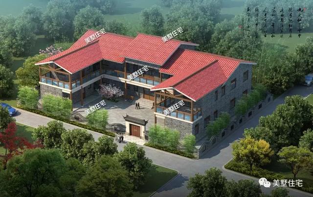 這幾款別墅設(shè)計(jì)圖戶型都是可出租的，有帶商鋪的，有可作民宿的，隨便建一棟，你也能成包租婆