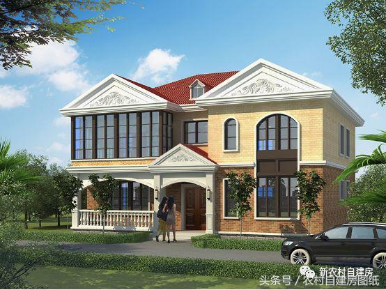 這款別墅設(shè)計(jì)圖，外觀精美，內(nèi)部布局實(shí)用，結(jié)構(gòu)堅(jiān)固，臺(tái)風(fēng)來(lái)了也不怕