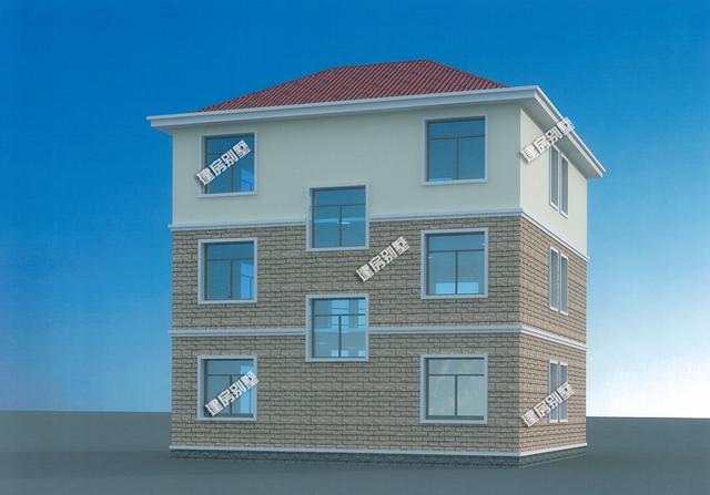 農(nóng)村三層別墅設(shè)計(jì)圖，外觀低調(diào)，內(nèi)置布局足夠滿足農(nóng)村家庭的日常生活