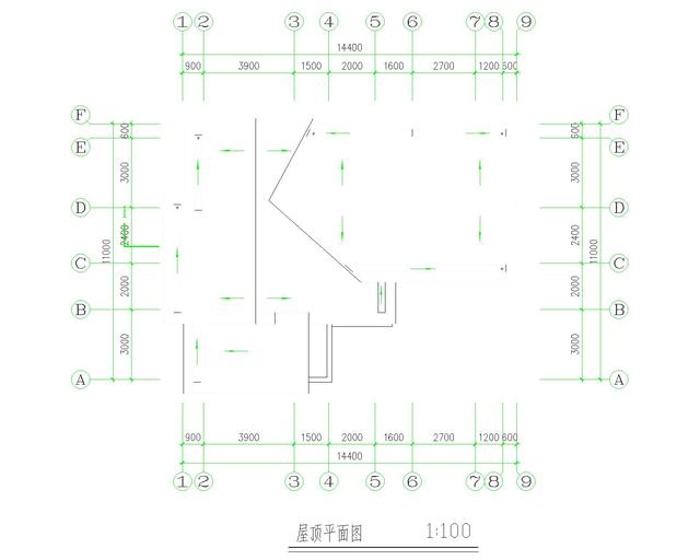 新中式農(nóng)村三層自建房設(shè)計(jì)圖紙帶外觀圖，占地110平方米