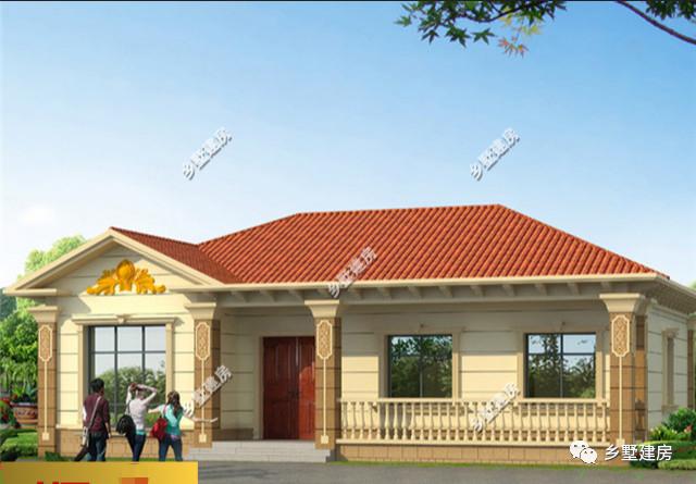 三款適合在農(nóng)村自建的一層別墅設計圖，簡單經(jīng)濟適用，性價比也超高