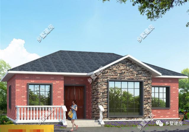 三款適合在農(nóng)村自建的一層別墅設計圖，簡單經(jīng)濟適用，性價比也超高