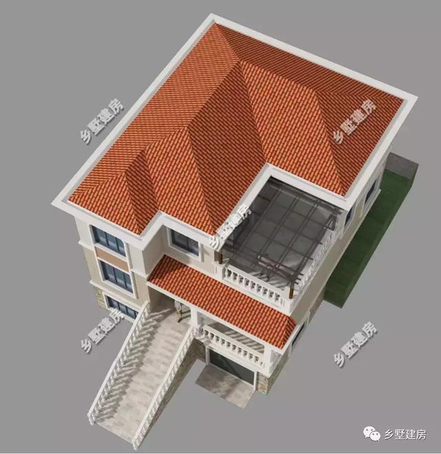 一款帶地下室的農(nóng)村別墅設(shè)計圖，簡單大方，不宜過時