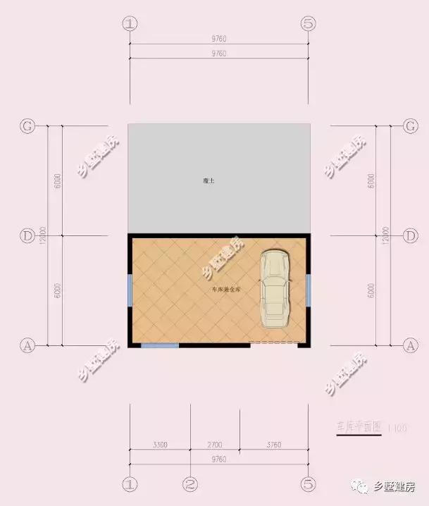 一款帶地下室的農(nóng)村別墅設(shè)計圖，簡單大方，不宜過時