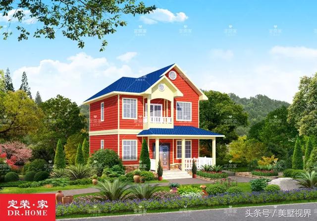 三套農(nóng)村自建房別墅設(shè)計(jì)圖分享，性價(jià)比超高，一層二層都有