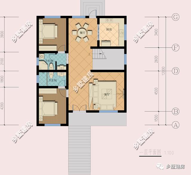 宅基地9x12的農(nóng)村自建房怎么設(shè)計？今日推薦兩款別墅設(shè)計戶型供您參考