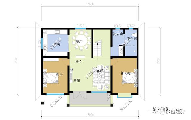 農(nóng)村自建房別墅設(shè)計圖，帶你享受慢下來的田園生活