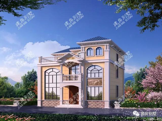 廚房單獨建的農(nóng)村自建房設計圖，外觀靚，布局好