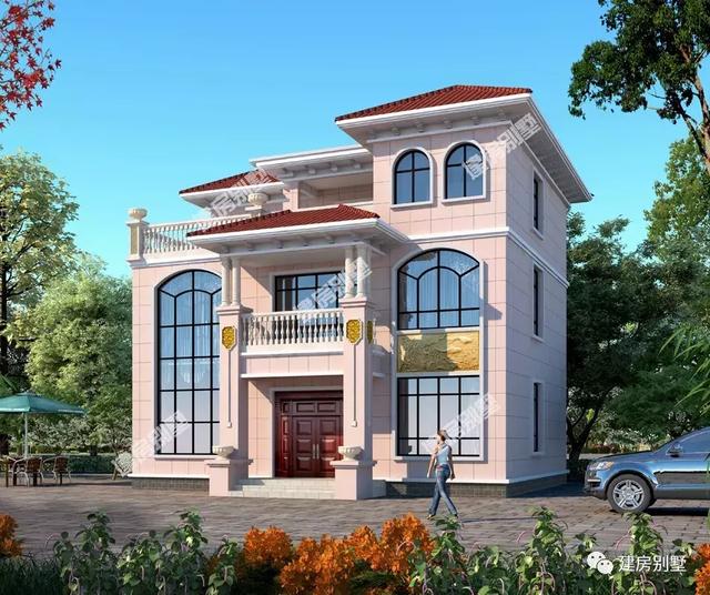 廚房單獨建的農(nóng)村自建房設計圖，外觀靚，布局好