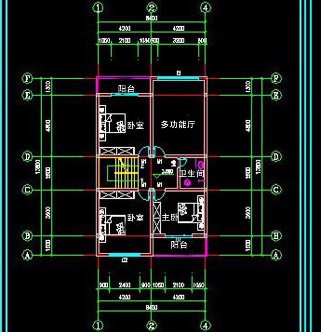 帶庭院農(nóng)村自建別墅設(shè)計圖，不管院子設(shè)在前邊后邊，都有好處