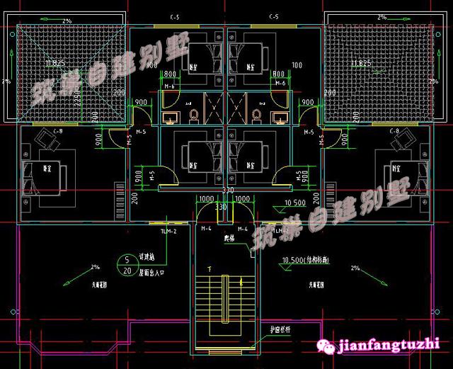 帶庭院農(nóng)村自建別墅設(shè)計圖，不管院子設(shè)在前邊后邊，都有好處