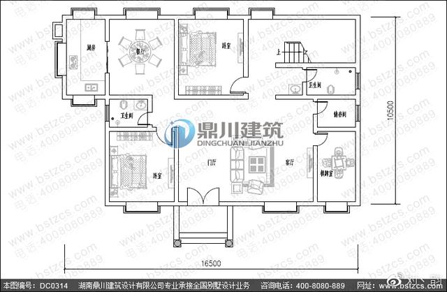 復(fù)式三層別墅設(shè)計(jì)圖 ，外觀淡雅，內(nèi)部布局好