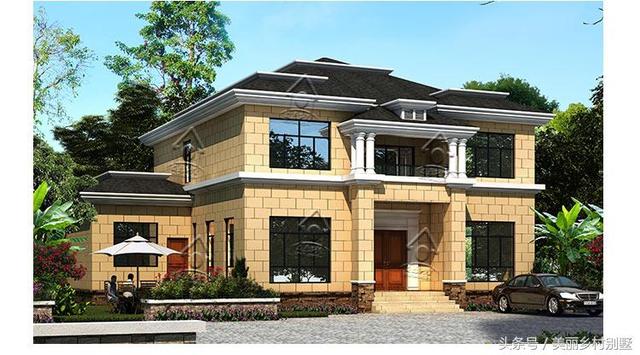 又到了建房的好時節(jié)了，看看這款35萬二層實用農(nóng)村別墅設(shè)計圖