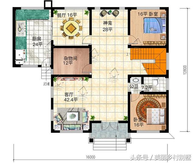 又到了建房的好時節(jié)了，看看這款35萬二層實用農(nóng)村別墅設(shè)計圖