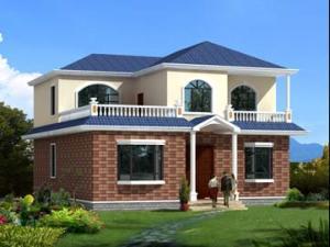 5款二層農(nóng)村自建房全套設(shè)計(jì)施工圖，占地面積約170平方米