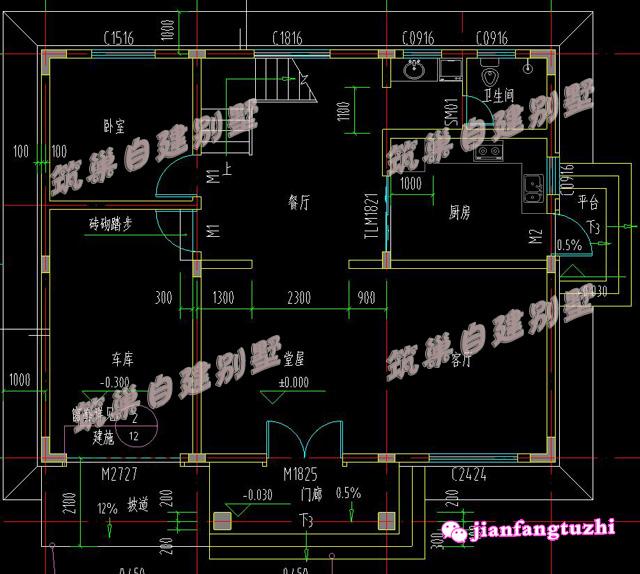 6套農(nóng)村二層別墅設(shè)計圖，喜歡哪套建哪套